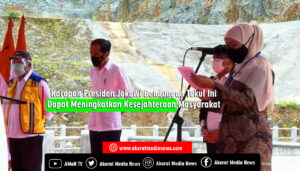 Bendungan Tukul Ini Dapat Meningkatkan Kesejahteraan Masyarakat harapan presiden Jokowi