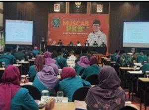 Wakil Bupati Sidoarjo H. Subandi . SH . Terpilih secara aklamasi sebagai ketua DPC PKB Sidoarjo 2021 – 2026