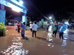 Banjir yang ke 6 kalinya sejak awal februari Di Kecamatan Dringu.