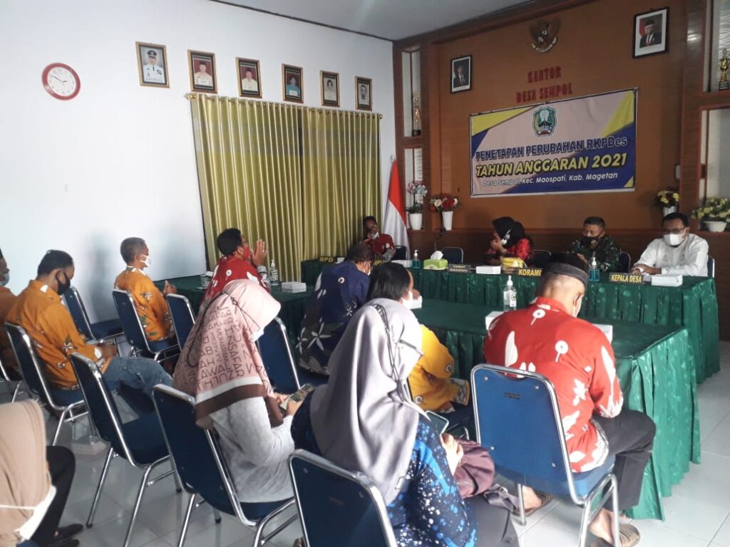 Danramil Tipe B 0804/06 Maospati Hadiri Acara Perubahan Rencana Kerja ...