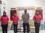 Bansos Bhayangkari Cabang Madiun Kota Dan Yayasan Kemala Bhayangkari Peduli Korban Bencana Erupsi Gunung Semeru