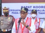 Menhub Bersama Dirregident Korlantas Polri Pimpin Rakord Persiapan Pengendalian Tranportasi Jelang Tahun Baru 2021/2022