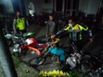 Patroli Skala Besar Polres Kediri Kota Antisipasi Balap Liar dan Amankan Puluhan Motor.