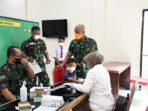 Gelar  Vaksinasi Anak Usia 6 – 11 Tahun, Upaya Kodim 0802/Ponorogo Lindungi Anak – Anak Dari  Covid-19