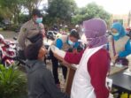 Libur Nataru, Polres Kediri Kota  Lakukan Swab Antigen Acak di Lokasi Wisata