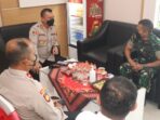 Silaturahmi Danyonif Para Rider 501 Bajra Yudha di Polres Madiun Kota