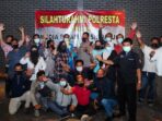 Perkuat Sinergitas, Polisi Ngopi Bareng Media Piramida Sidoarjo