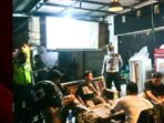 Cegah Varian Omicron Covid 19, Unit Patroli Polsek Manguharjo Tinjau Penerpan Prokes di Warung dan Coffeshop