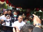 Wakapolres Ponorogo Dampingi Bupati Sugiri Tinjau Serbuan Vaksinasi Covid-19 Anak Usia 6 -11 Tahun