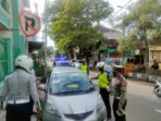 Satlantas Polres Ponorogo Bersama Dishub  Lakukan Penertiban, Tindak Pelanggar Rambu Jalan