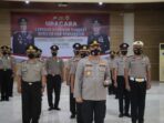 110 Anggota Polres Kediri Naik Pangkat, Upacara korp kenaikan pangkat langsung dipimpin Kapolres Kediri