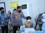 Launching Vaksinasi Merdeka Anak, Kapolri: Upaya Menjaga Generasi Penerus Bangsa