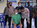 Dinyatakan Sembuh ODGJ Diberi Sepasang Kambing Oleh Kapolres Madiun