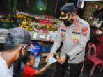 Kasus Covid-19 di Surabaya Meningkat, Polrestabes Surabaya Kembali Menggelorakan Sosialisasi Prokes