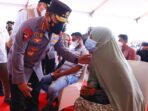 Tinjau Vaksinasi di Aceh, Kapolri Minta Forkopimda Lakukan Upaya Maksimal Cegah Peningkatan Positivity Rate