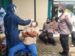 Tugas Dekat Dengan Masyarakat, Kesehatan Paling Utama, Kompol.Mukhlason Perintahkan Personilnya Swab