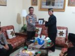 Silaturahmi dengan Ketum PSHW Tunas Muda Kapolres Inginkan Kota Madiun Tetap Kondusif