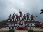 Monumen PETA Jadi Saksi Deklarasikan Pemilu Serentak 2024 KPU Kota Blitar