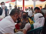 Wakapolda Jatim Apresiasi Capaian Vaksinasi Sidoarjo