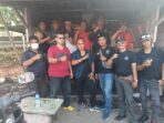 David Chandra ketua Mac LMP penjaringan kunjungin Marran LMP kamal Muara Jakarta Utara
