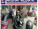 Tegakan Prokes, Koramil 0820/12 Kraksaan Sisir Berbagai Tempat