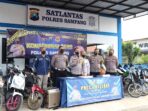 Jelang Bulan Suci Ramadhan, Polres Sampang Amankan 40 Ranmor di Arena Balap Liar