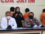 Ditreskrimum Polda Jatim Tetapkan 5 Orang Tersangka 1 DPO, Kasus Mafia Bola Liga 3