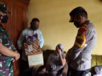 TNI-Polri Peduli, Dandim dan Kapolres Bojonegoro Salurkan Bansos Kepada Warga Yang Sakit