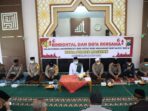 Polres Magetan Gelar Peringatan Isra’ Mi’raj 1443 H Di Masjid Shiratal Mustaqiin 