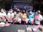 Satresnarkoba Polresta Malang Kota Berhasil Gagalkan Upaya Peredaran Narkoba Jenis Shabu dan Ganja 9,2 Kg