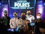 Tingkatkan Pelayanan Bagi Masyarakat di Era Digital Polres Probolinggo Kota Launching Aplikasi Prabu Presisi Mangga Manis