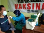 Rangkaian Kegiatan HPN, PWI Tuban Gelar Vaksinasi