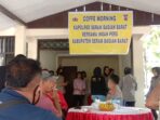 AKBP Denni Andreas Bersama Rekan Pers di Acara Coffe Morning