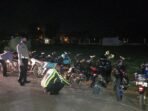 Gelar Operasi Antisipasi Balap Liar Satlantas Polres Pamekasan Amankan 25 Motor