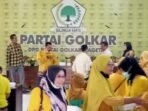 Istimewa…Acara Ultah Kades Bertepatan Dengan Halal Bihalal Di Kantor DPD Partai Golkar.