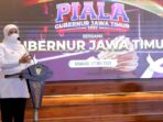 Khofifah; Piala Gubernur Jatim 2022, Ajang Pencarian Bibit Atlet Berbakat Bulu Tangkis