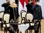 Upacara Hari Lahir Pancasila, Gubernur dan Wakil Gubernur Jatim Kenakan Baju Adat