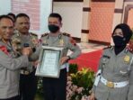 Pospam Lebaran Alun-Alun Blora Dinobatkan sebagai Pos Lebaran Terbaik Jajaran Polda Jateng