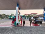 Polres Kediri Gencar Patroli di SPBU Cegah Penimbunan