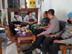 Kapolsek Pagu Bersama Danramil Sambangi Korban Penganiayaan Insiden Warung Kopi