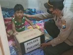 Polres Ponorogo Peduli, Berikan Bantuan Kepada Anak Difabel Umur 5 Tahun