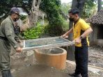 Gandeng Komunitas Motor, Satlantas Polres Madiun Lakukan Bedah Rumah Tidak Layak Huni