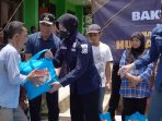 HUT Humas Polri Ke 71, Polres Ponorogo Salurkan 300 Paket Sembako Untuk Pengungsi Bencana Longsor