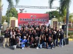 HUT Humas Polri Ke – 71, Polres Madiun Kota Gelar Olahraga Bersama Insan Pers