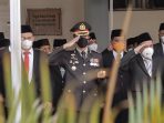 Memperingati Hari Pahlawan 10 November 2022, Kapolres Pasuruan Mengikuti Upacara Bendera Di Halaman Kantor Pemkab Pasuruan