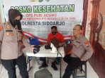 Polresta Sidoarjo Sediakan Posko Kesehatan Ops Puri Agung Di Terminal Purabaya