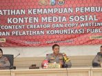 Polres Pasuruan Gelar Pelatihan Pembuatan Konten Media Sosial (Content Creator Dan Copy Writing) dan Pelatihan Komunikasi Publik