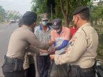 Sat Samapta Polresta Sidoarjo, Giatkan Patroli Sambil Berbagi
