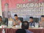 Wujudkan Kedekatan Polri Dengan Masyarakat, Polres Pasuruan Gelar Dialog Bersama Masyarakat (Diagram) Kecamatan Lumbang