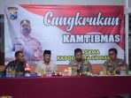 Ke Jabon, Kapolresta Sidoarjo Jalin Komunikasi Kamtibmas Hingga Tingkat Desa